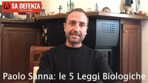 Paolo Sanna e le 5 Leggi Biologiche