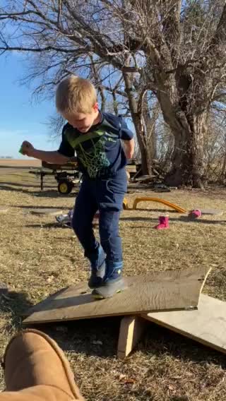 Obstacle Course and Christmas Music