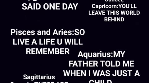 zodiac signs