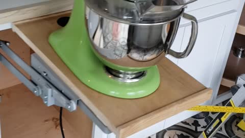 Mixer Cabinet hardware Kitchenaid
