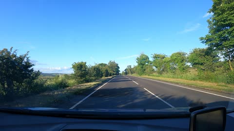 Country driving. North of England GoPro