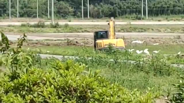 excavating machinery