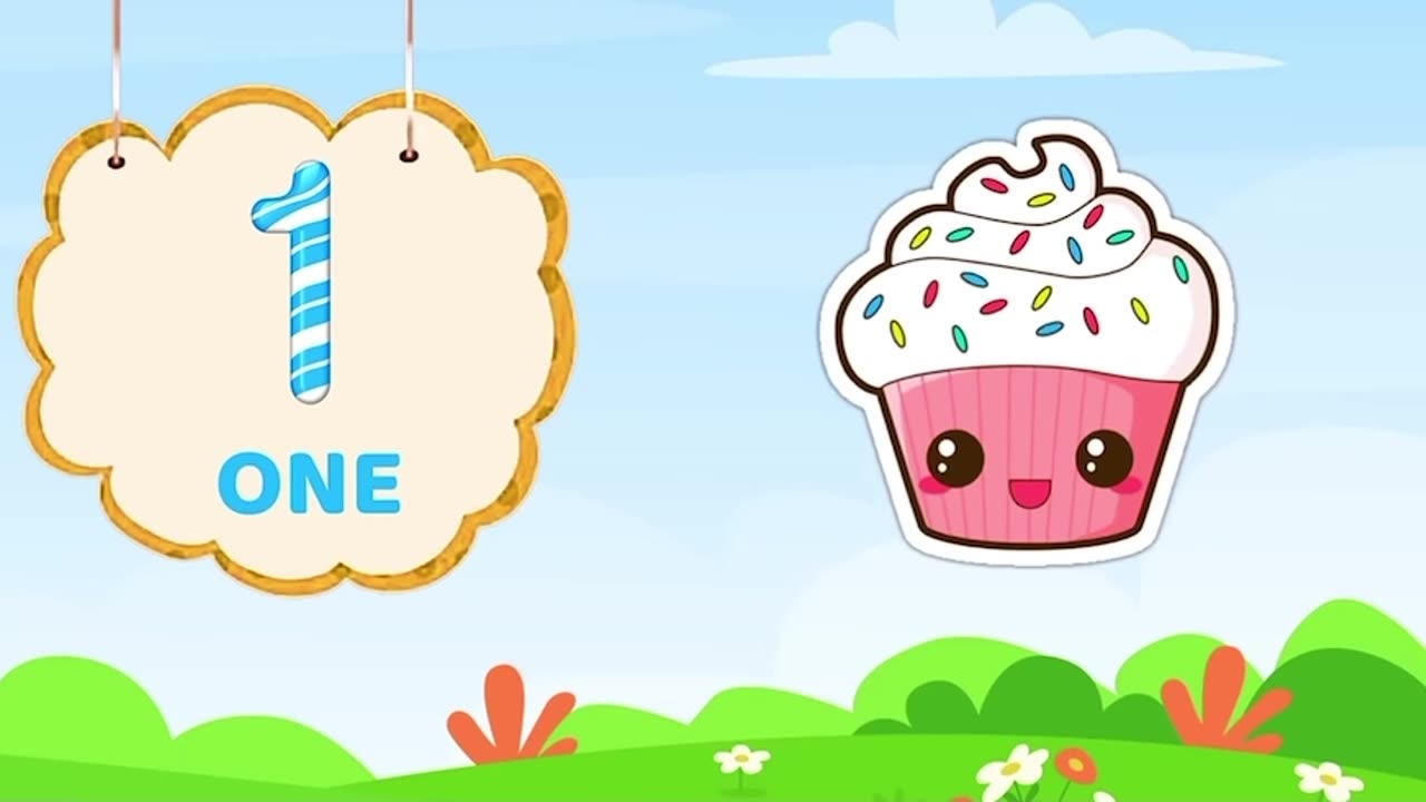 Number song learn to count from 1 to 10 kids video chuchuchu
