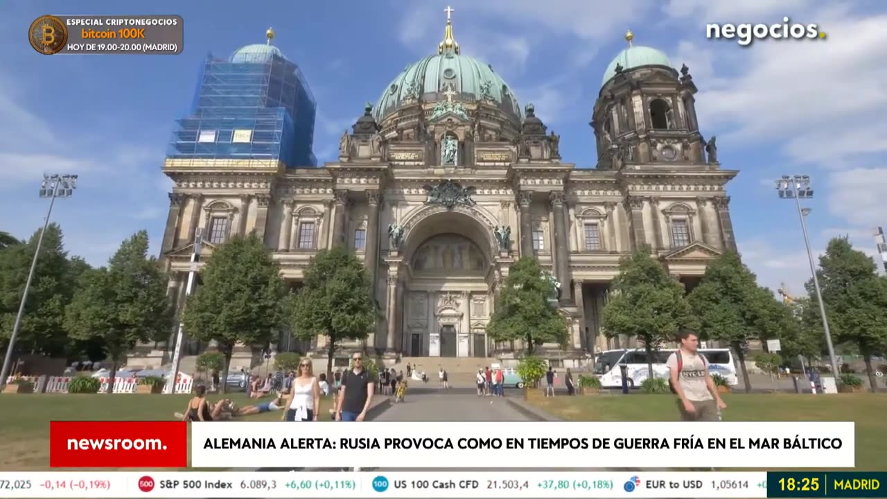 ÚLTIMA HORA | Alemania alerta: Rusia provoca como en tiempos de guerra fría en el Mar Báltico