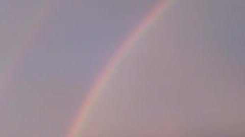 Rainbow in the sky