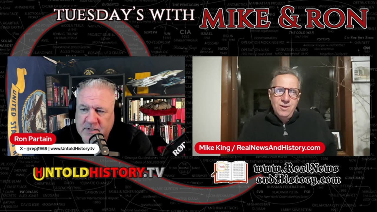 Mike King & Ron Partain: The REAL Walter Cronkite! - 11/12/24