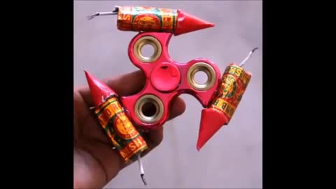 exploding hand spinner