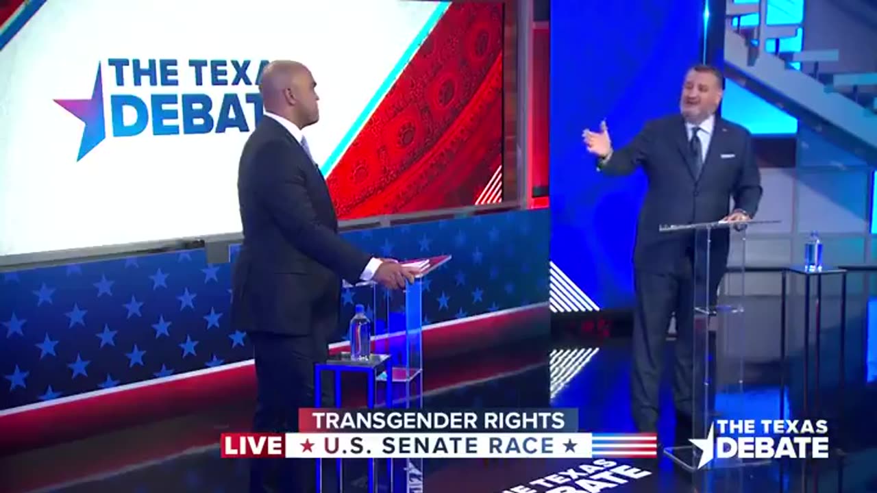 Ted Cruz Attacks His Democrat Opponent Over Support For Radical Gender Ideology