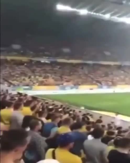 Slava Ukraine Football chant