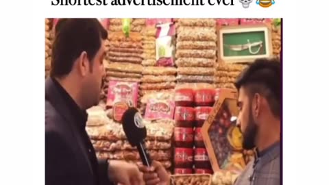 Shortest advertisment ever!