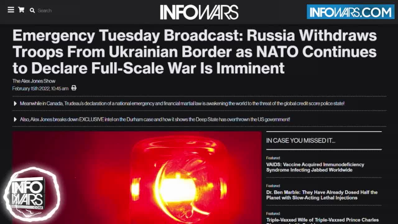 Russia Withdraws Troops From Ukrainian Border as NATO Continues to Declare Full-Scale War