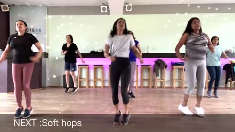 Dance floor work out in weight loss