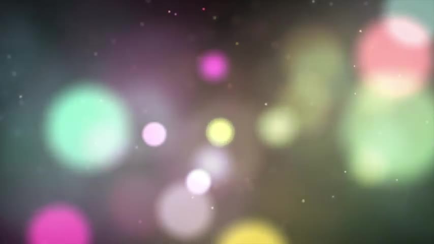 Unfocused All Colors Circles Relaxing Screensaver