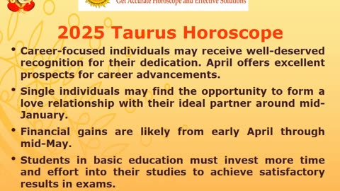 2025 Taurus Yearly Horoscope