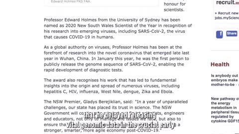 Renowned Virologists ADMITS TO MISLEADING public about Covid, at CCP's request.