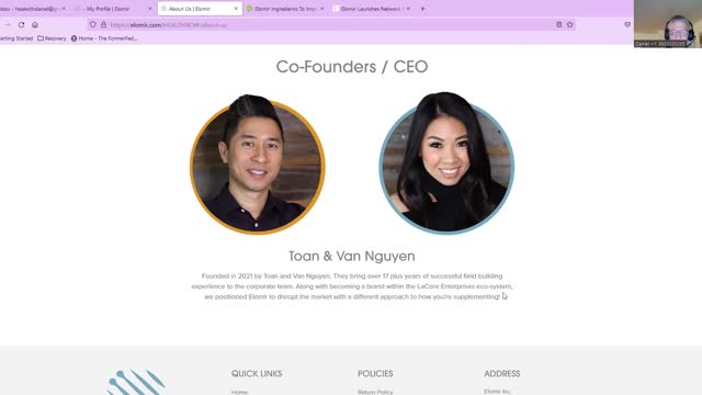 Elomir Sign Up Link With Experienced Network Marketing Leader