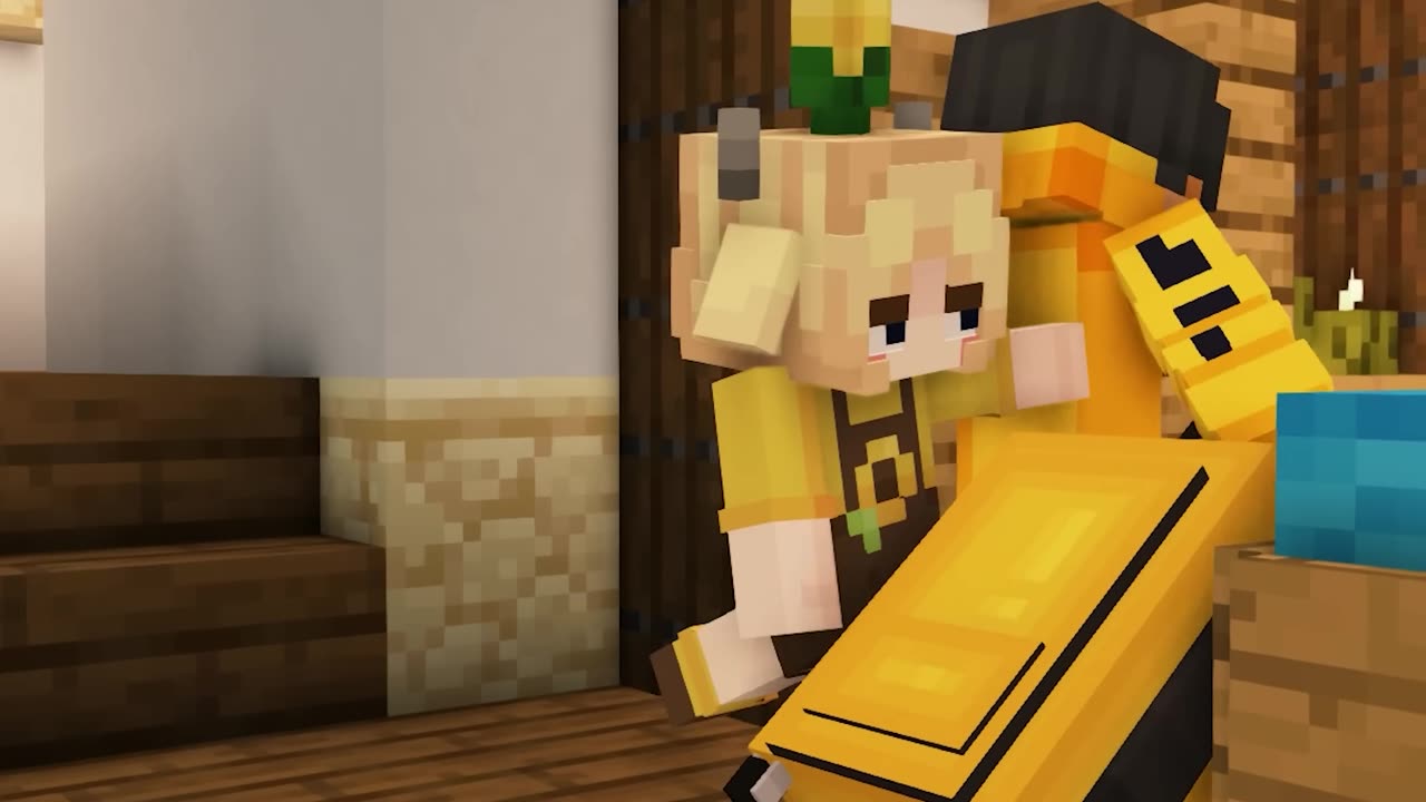 Daisy is HOME ALONE in Minecraft!
