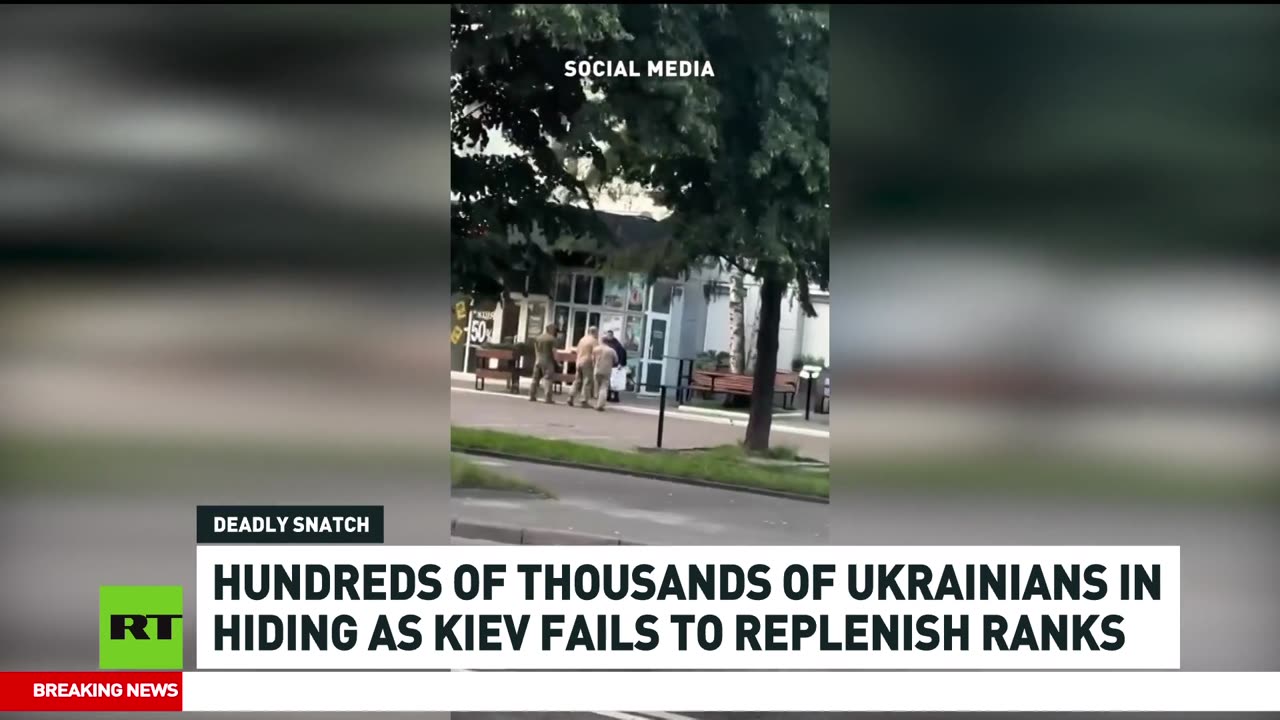 "UKRAINE IS RUNNING OUT PEOPLE"