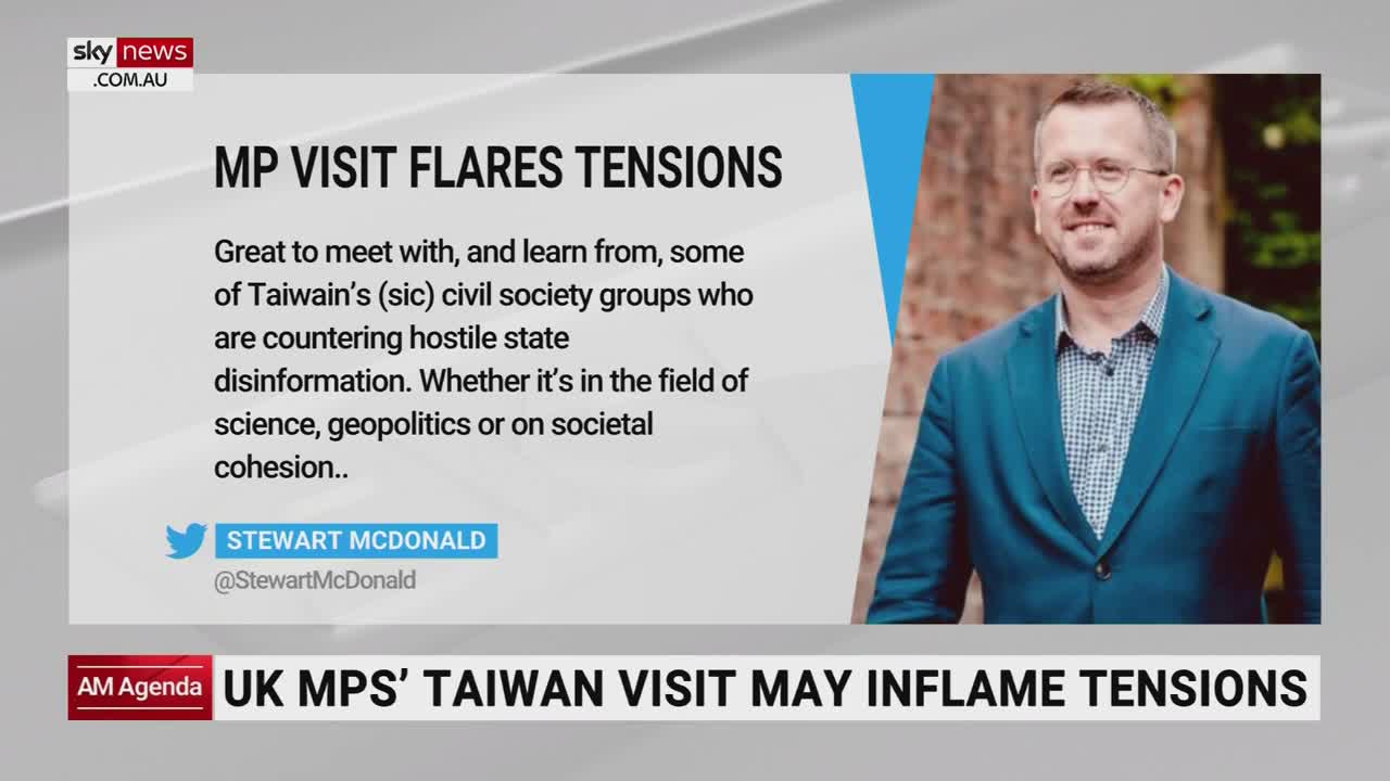 'Thumb in the eye' to China_ UK MPs' Taiwan visit may inflame tensions