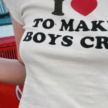 I Love To Make Boys Cry