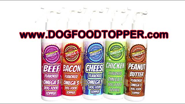 Flavored Omega 3 Sprays For Dry Dog Food