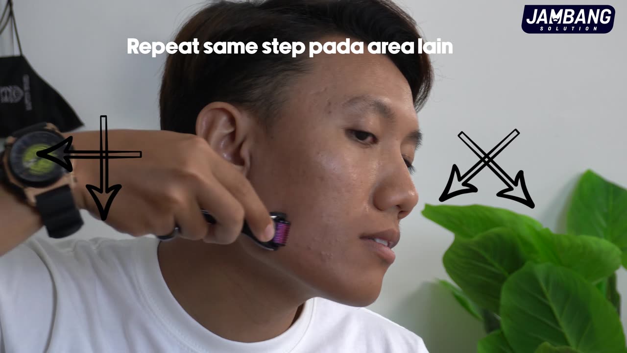 Full tutorial Cara Dermarolling Jambang - JAMBANG GROWTH