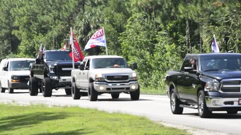 Trump-less Trump Rally