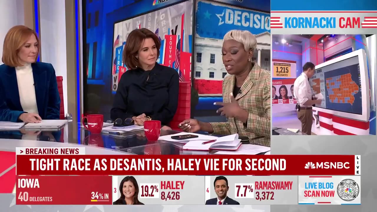 MSNBCs Joy Reid claims Nikki Haley lost the Iowa Caucus because she is a brown lady