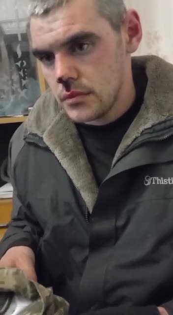 The whole essence of Bandera (Terrorist, Mass Murderer), alone with the Chechen Special Forces