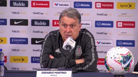 "Tata" Martino: "Estoy feliz con el triunfo y por nuestro estilo de juego"