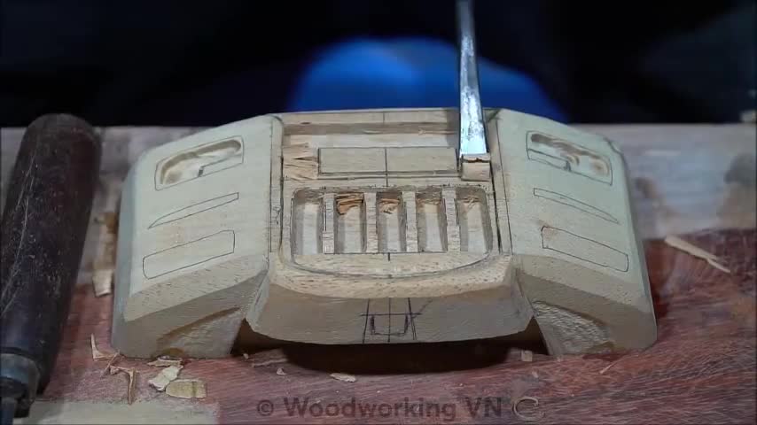 Woodworking Making Rolls Royce with wood, great job