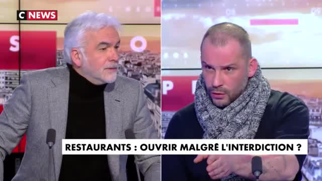 La colère d'un restaurateur