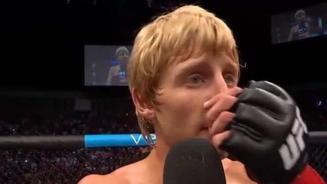 Paddy Pimblett's powerful message after winning at #UFCLondon