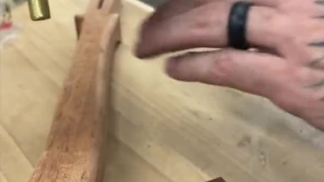 Saw The Metal Pipe And Hammer It Into The Handle