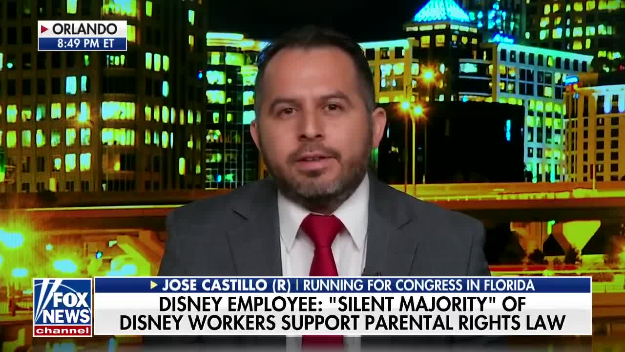 Disney employee running for Congress speaks out on parental rights bill