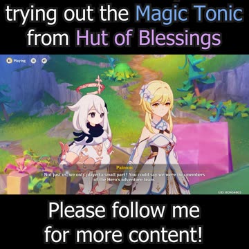 Jean and Kaeya in the Hut of Blessings 2