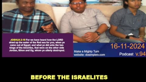 Why they fainted because of the Israelites. || DosimpleTV Extracts