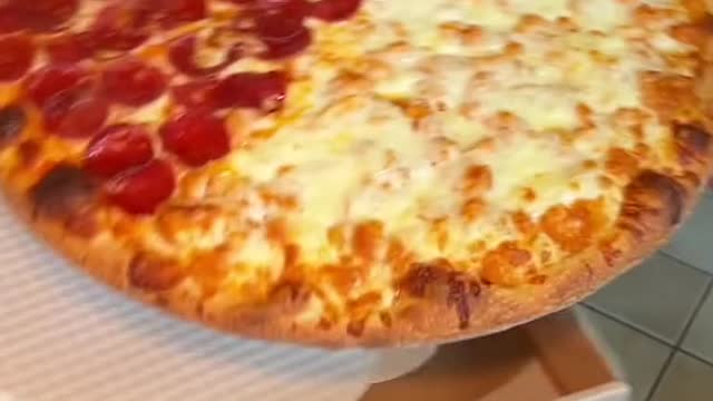Sausage and Cheese Double Pizza