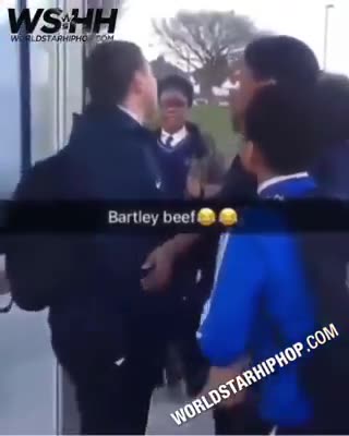 young white british patriot stands up to vicious black gang an puts shaniqua in her place