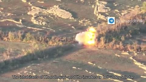 The inhabitants of Kholodnayari send the invaders to hell under Soledar