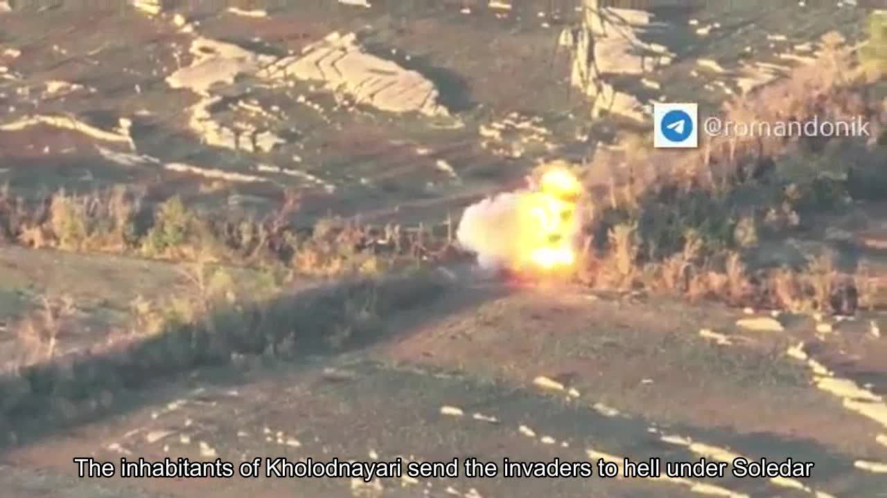 The inhabitants of Kholodnayari send the invaders to hell under Soledar