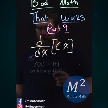 Bad Math That Works | Part 9 | Minute Math #shorts
