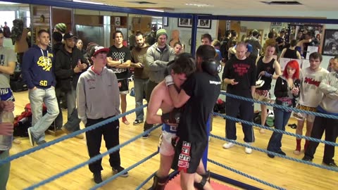 Jordans memorial boxing fight 2 Bodylines gym 26th January 2013