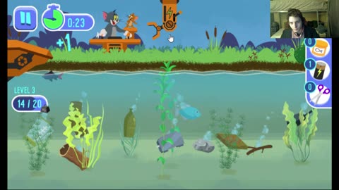 Tom And Jerry River Recycle Video Game Failed Let’s Play With Live Commentary
