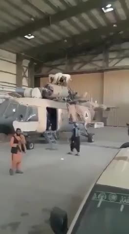 Taliban inspecting new helicopters