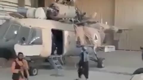 Taliban inspecting new helicopters