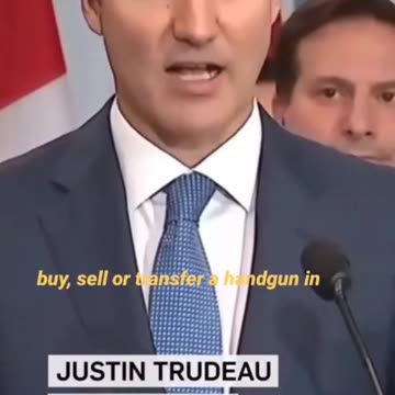 Trudeau On Gun Control