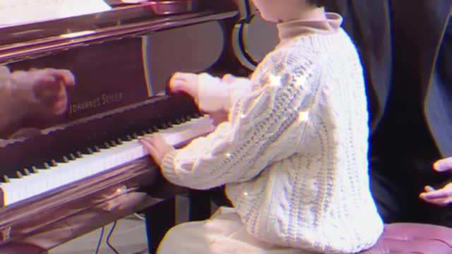 Here comes the recording of Jimei's favorite piano lesson