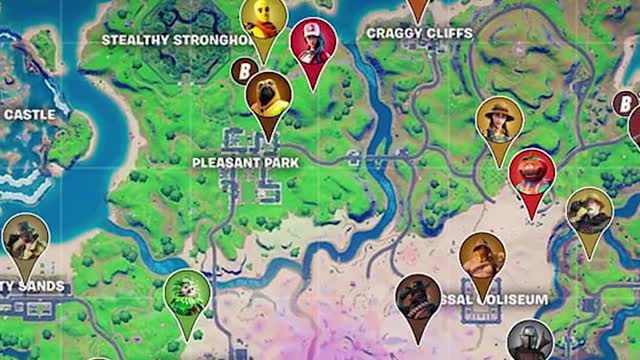 ALL 40 NPC Non Player Character Locations in Season 5