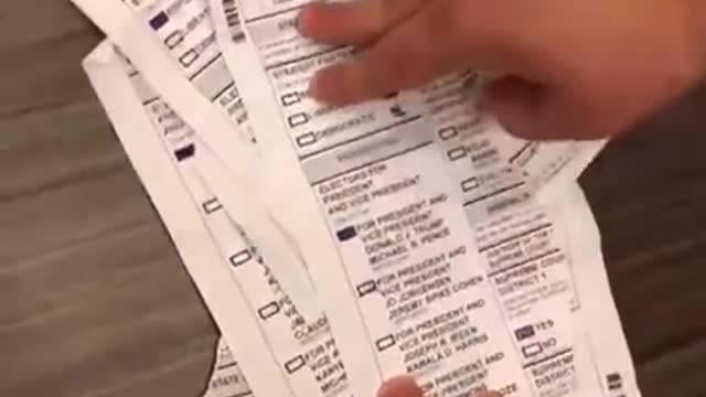 Vegas Wedding Discovery of Trump Ballots!!!!